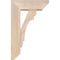 Ekena Millwork Olympic Slat Smooth Bracket w/ Offset Brace, Douglas Fir, 5 1/2"W x 14"D x 22"H BKT0604X14X22OLY06SDF - alternate 4